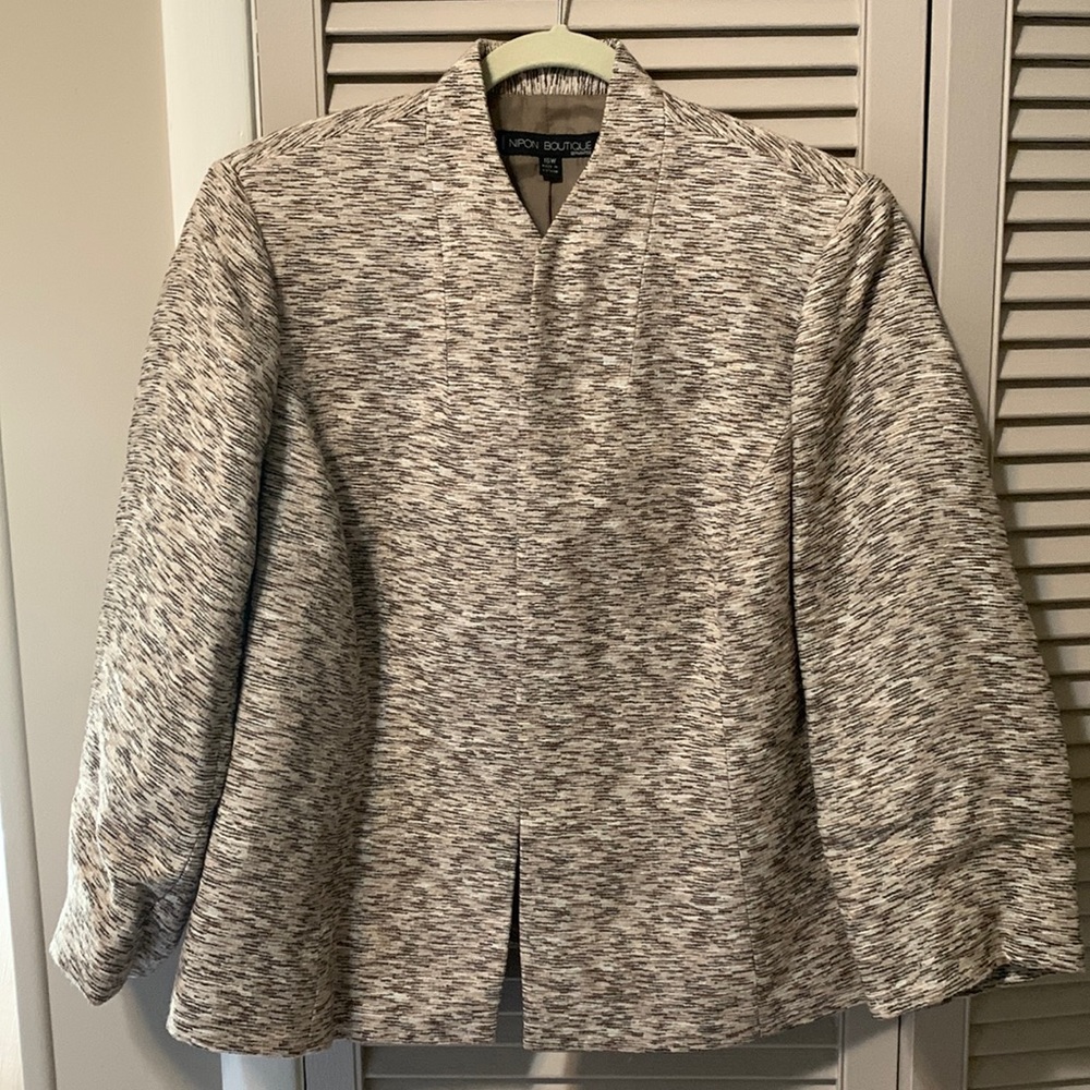 Nipon Boutique Women’s Patterned Jacket Size 16 W - image 1